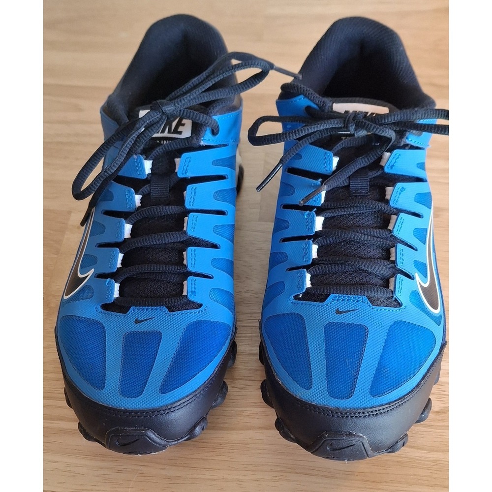 Nike Reax 8 TR Men's Size 7.5 Blue/Obsidian/White 621716-401 - Picture 2 of 8
